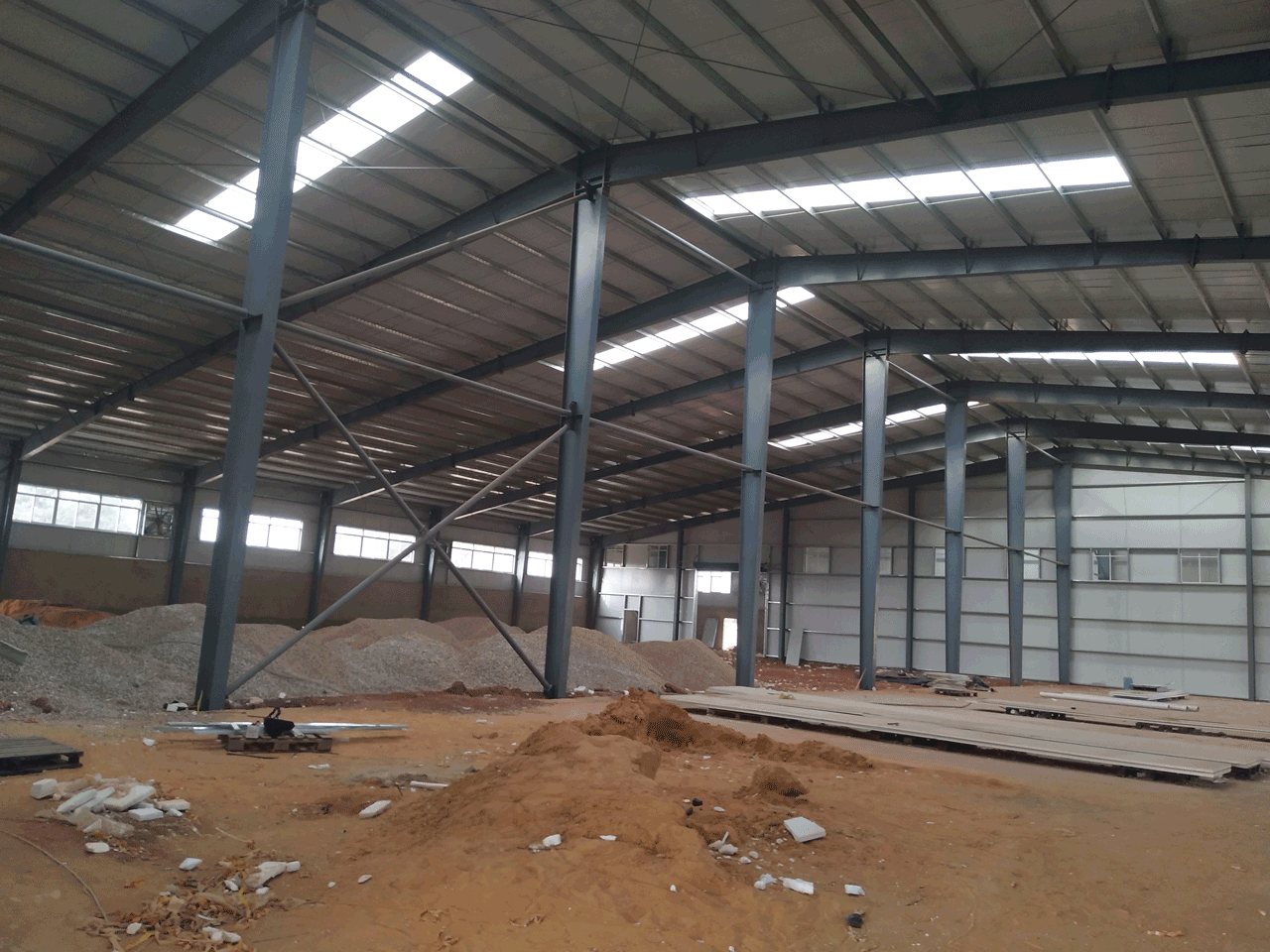 塞内加尔的钢结构仓库